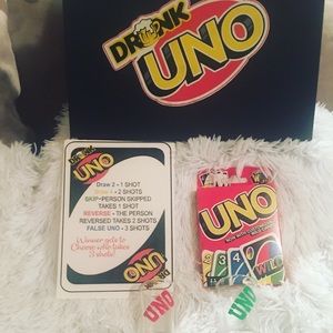Drunken uno card game